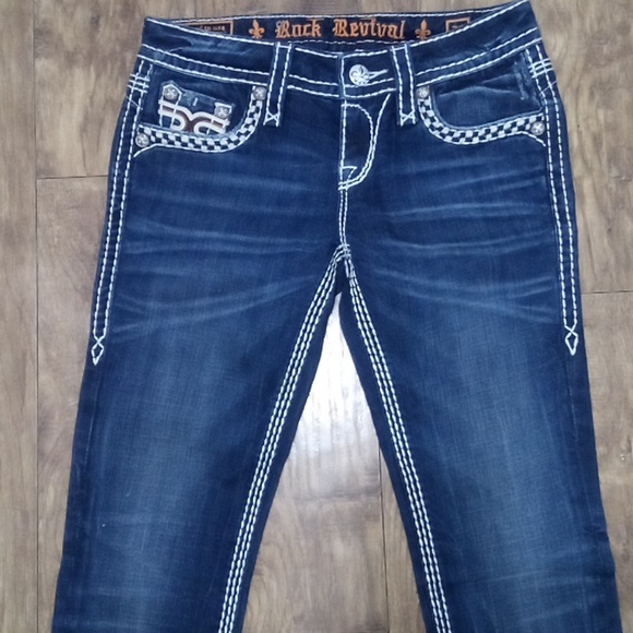 Rock Revival Women's Jeans Size 26 Skinny Venus 31 Inseam - Picture 5 of 10